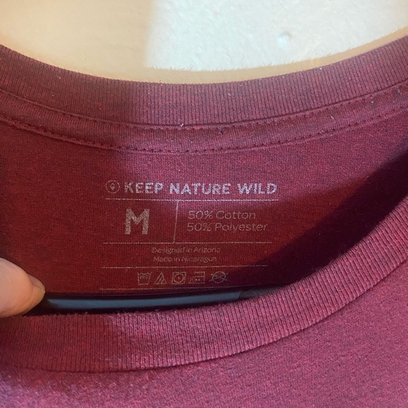 Keep Nature Wild (Arizona) men's graphic short sleeve tee shirt- size M (medium) - Picture 3 of 7